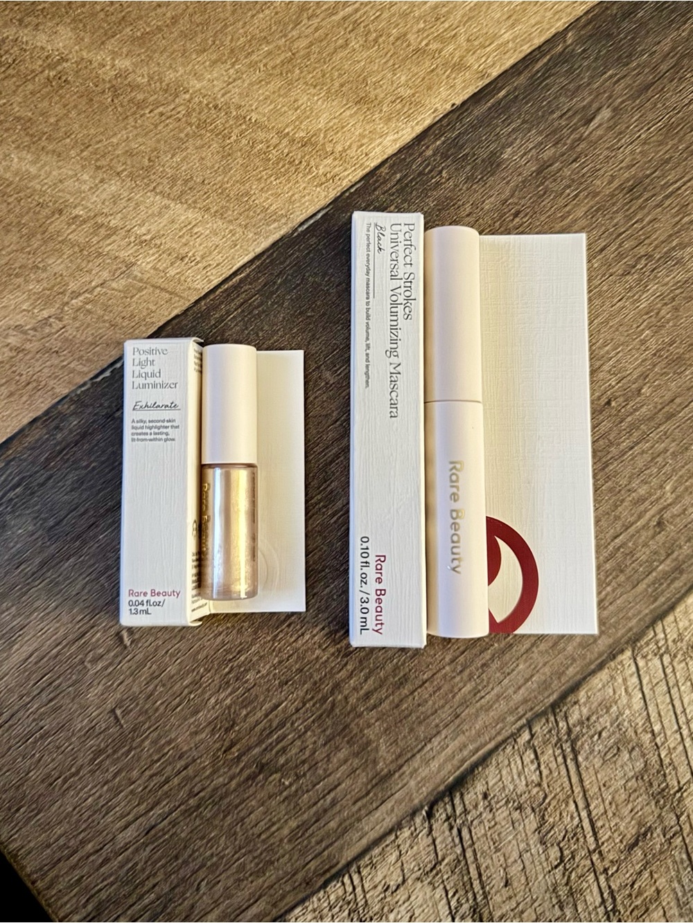 Rare Beauty Luminizer & Mascara Duo